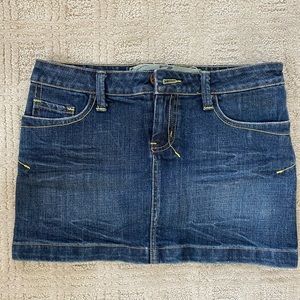 7 For all mankind Jean skirt